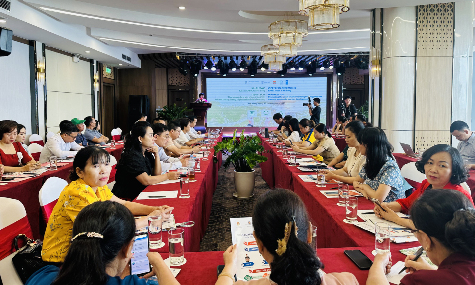Hội thảo thúc đẩy sử dụng sản phẩm thân thiện với môi trường