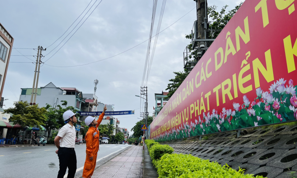 Vân Đồn: Đảm bảo cấp điện, nước mùa nắng nóng