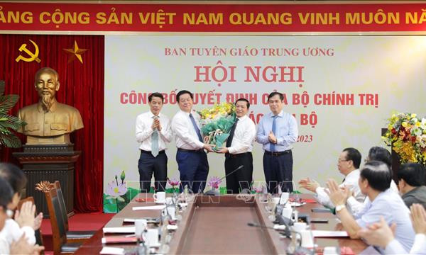 Bổ nhiệm Chủ tịch Hội đồng Khoa học các cơ quan Đảng Trung ương
