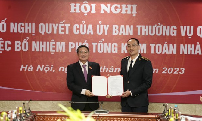 Ông Bùi Quốc Dũng được bổ nhiệm làm Phó Tổng Kiểm toán Nhà nước