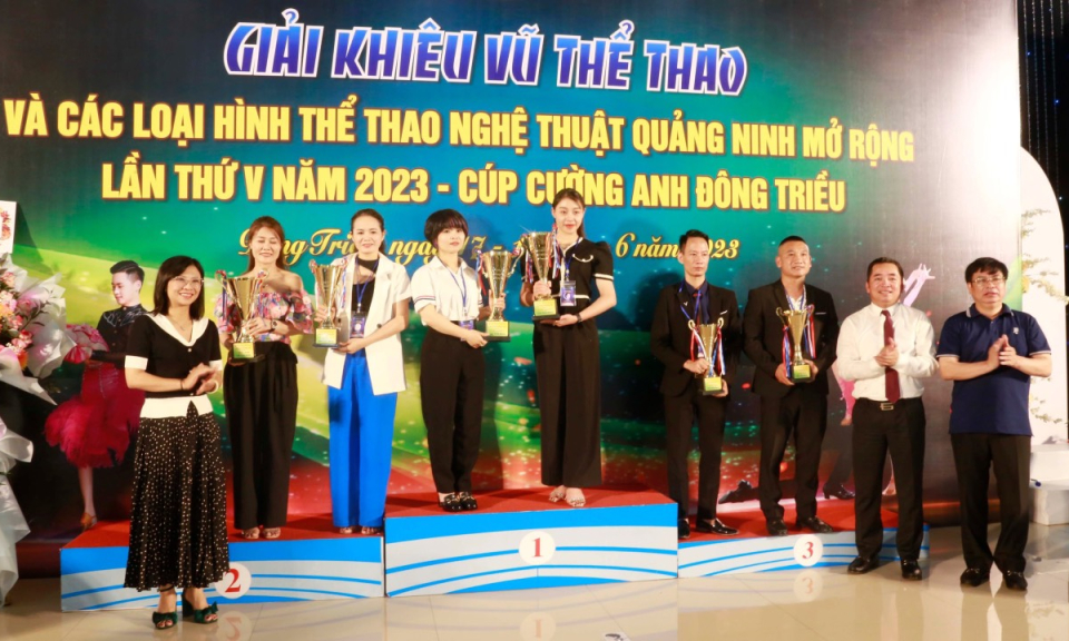 Giải khiêu vũ thể thao và các loại hình thể thao nghệ thuật tỉnh Quảng Ninh mở rộng lần thứ V- 2023