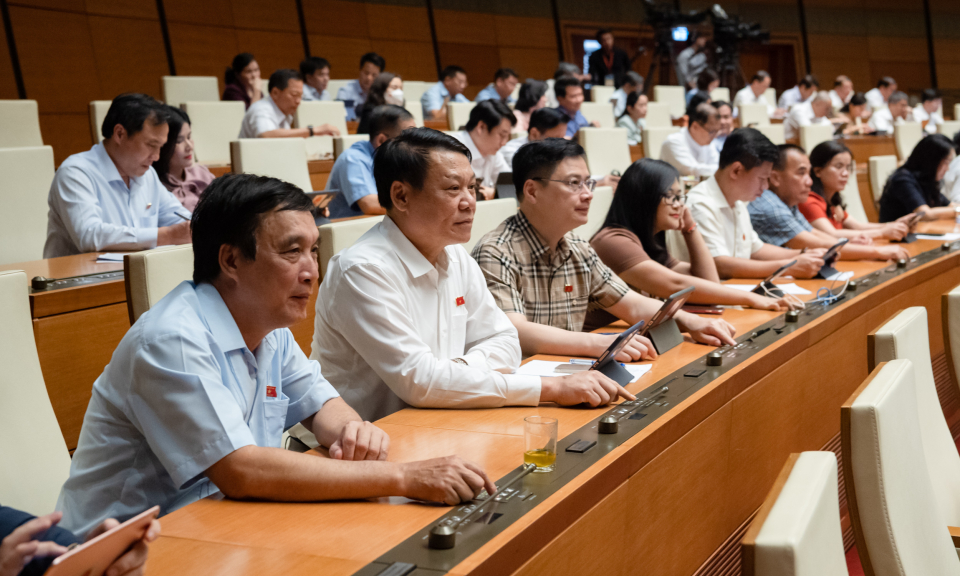 Quốc hội thông qua Nghị quyết về phê chuẩn quyết toán ngân sách nhà nước năm 2021 và Luật Giá (sửa đổi)