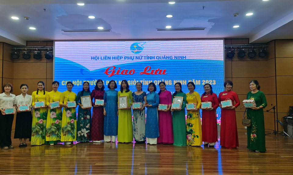 Giao lưu Chi hội trưởng phụ nữ giỏi năm 2023