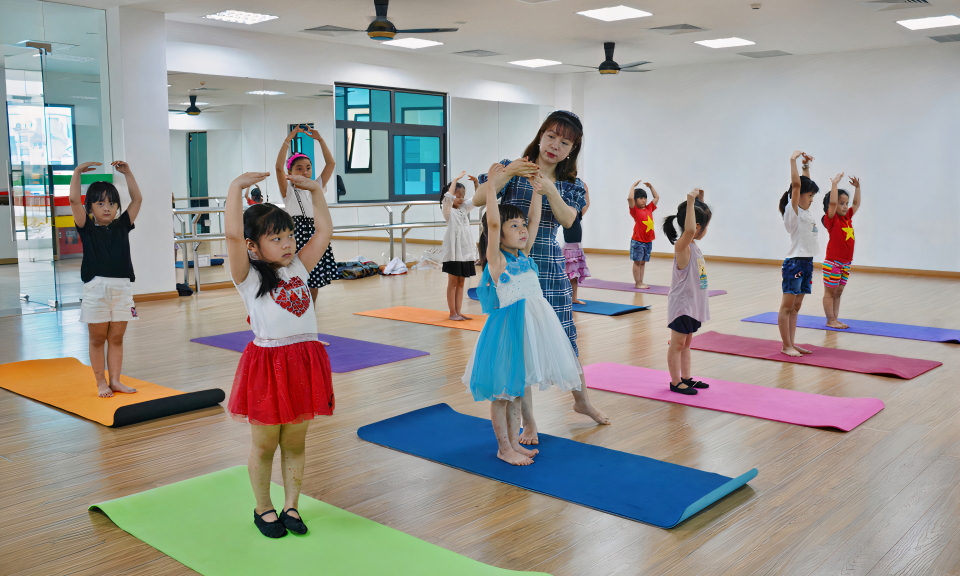 Tạo lập không gian cho trẻ phát triển toàn diện
