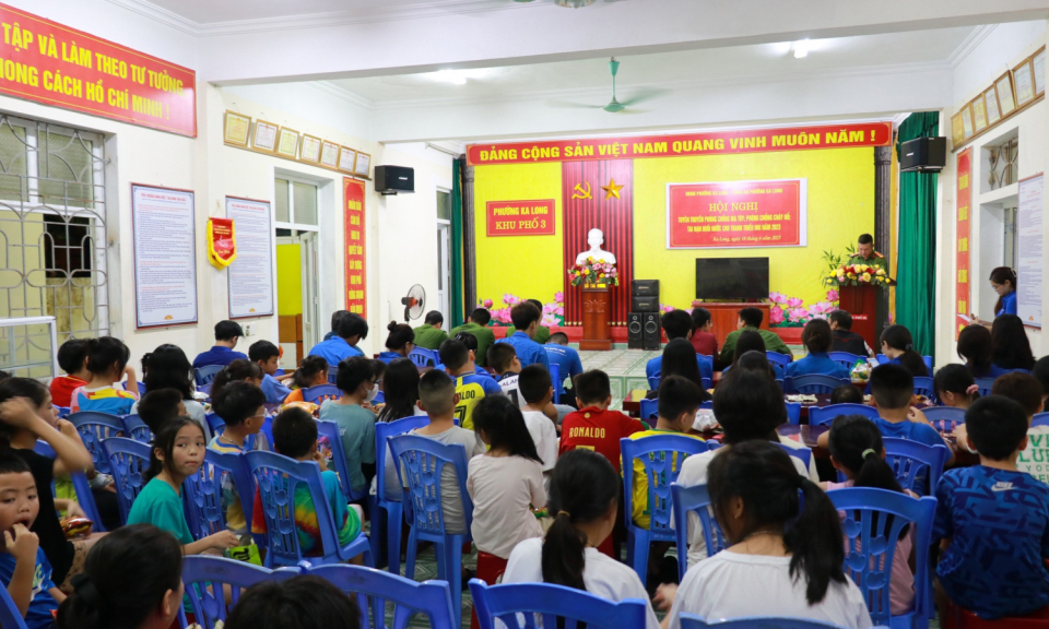 Tăng cường tuyên truyền phổ biến pháp luật cho thanh, thiếu niên