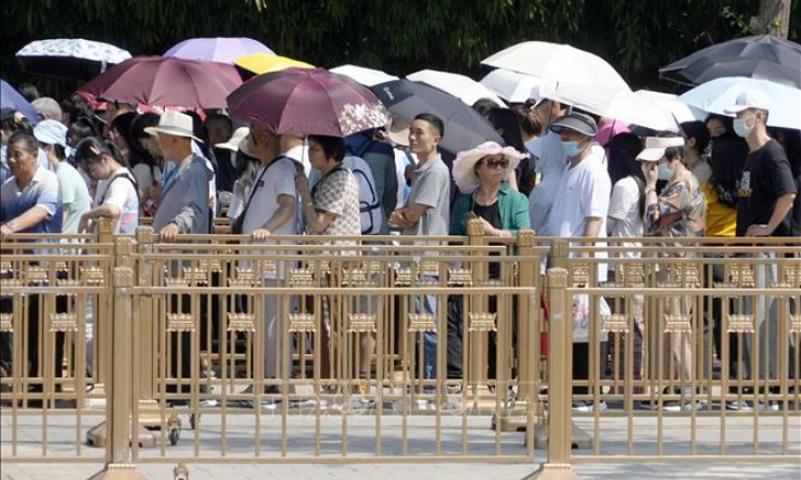 Trung Quốc: Thủ đô Bắc Kinh nâng cảnh báo nắng nóng lên mức cao nhất