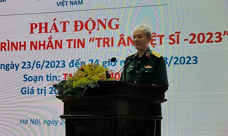 Phát động chương trình nhắn tin "Tri ân liệt sĩ”