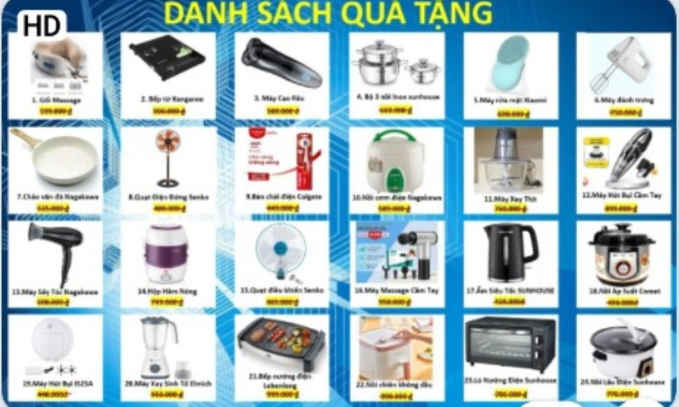 Cảnh giác với thủ đoạn giả danh nhân viên chăm sóc khách hàng tặng quà qua mạng
