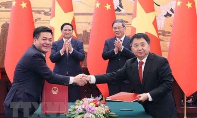 Việt Nam-Trung Quốc tăng cường hợp tác về quản lý thị trường