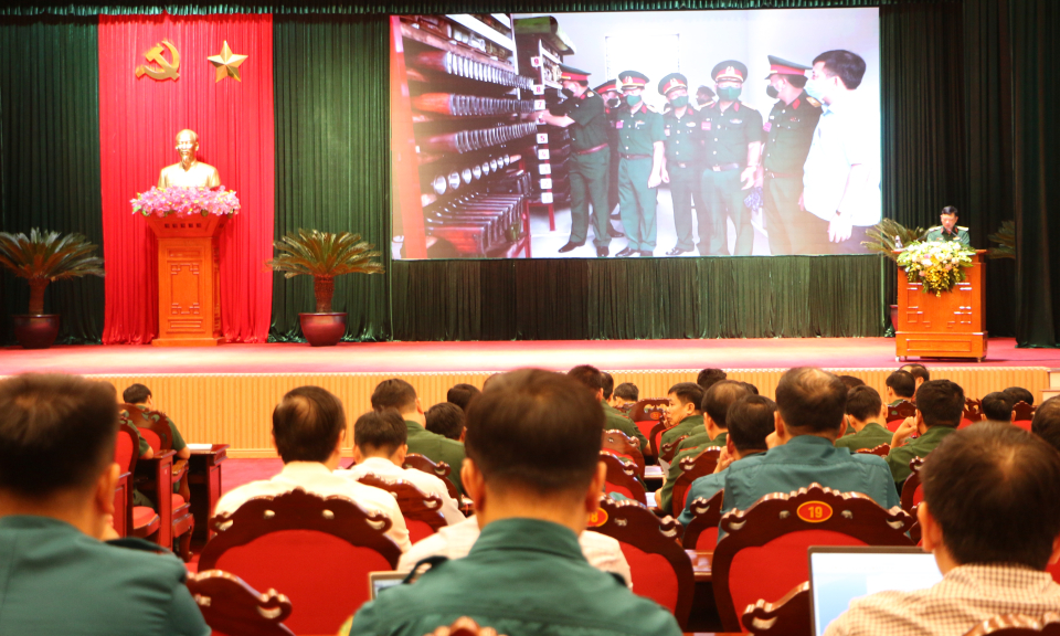Bộ Chỉ huy Quân sự tỉnh: Sơ kết công tác quốc phòng, quân sự địa phương 6 tháng đầu năm