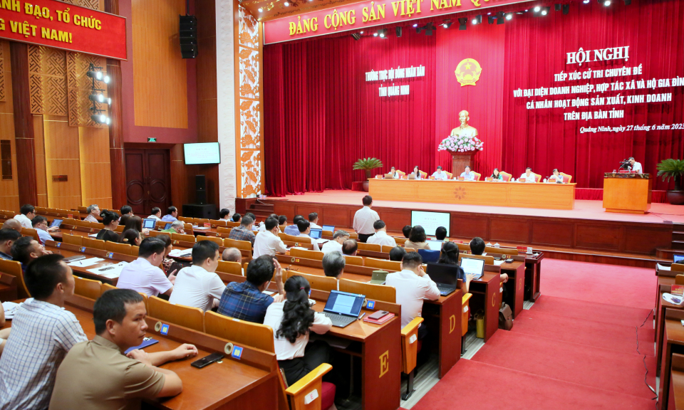 Lắng nghe, chia sẻ, đồng hành cùng doanh nghiệp, hợp tác xã, hộ kinh doanh