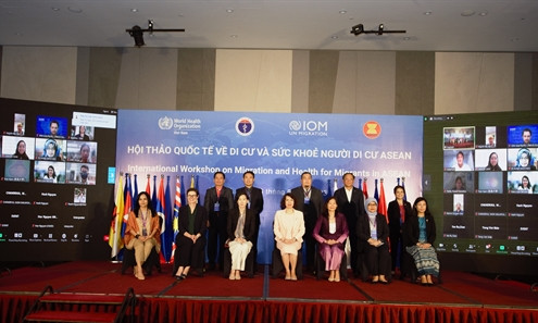 Việt Nam and IOM support enhancing regional cooperation to improve health of migrants in ASEAN