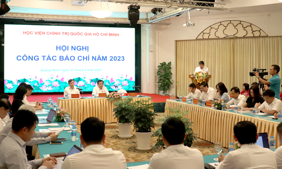 Hội nghị công tác báo chí năm 2023