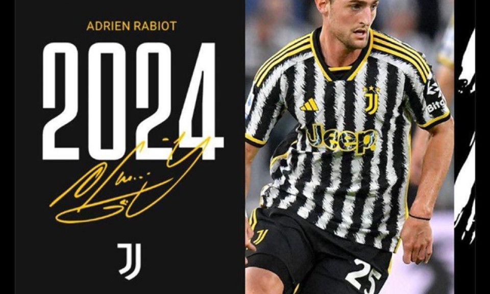 Rabiot ký hợp đồng mới với Juventus