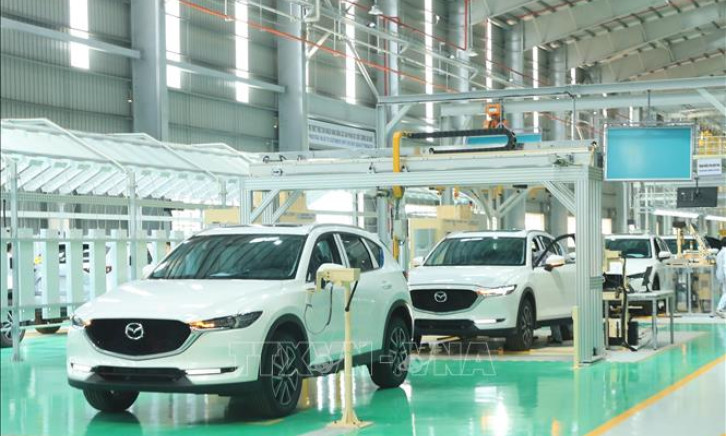 Giảm 50% lệ phí trước bạ với ô tô sản xuất, lắp ráp trong nước từ 1/7