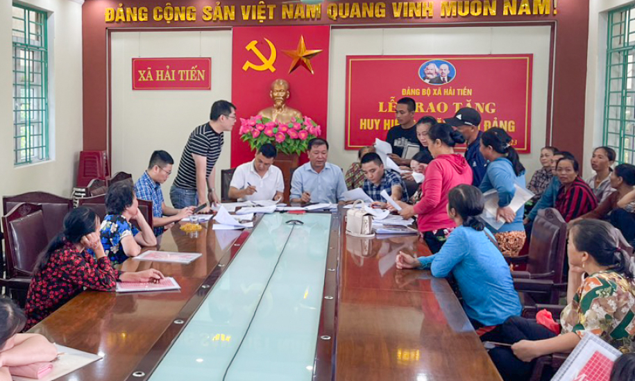 Móng Cái: Chi trả hỗ trợ các hộ dân bị ảnh hưởng sản xuất do thi công cao tốc Tiên Yên - Móng Cái 