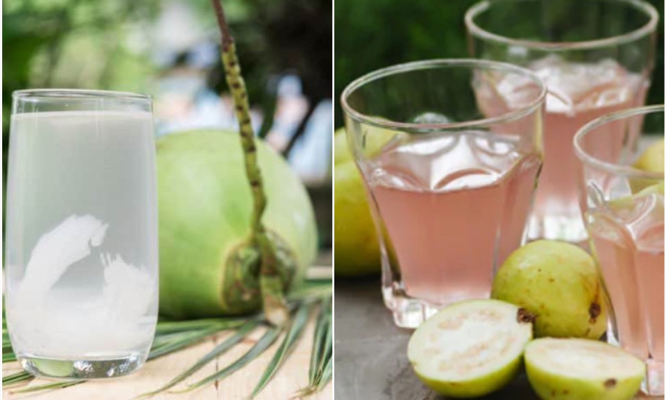 Thức uống từ dừa và ổi giúp kiểm soát lượng đường trong máu