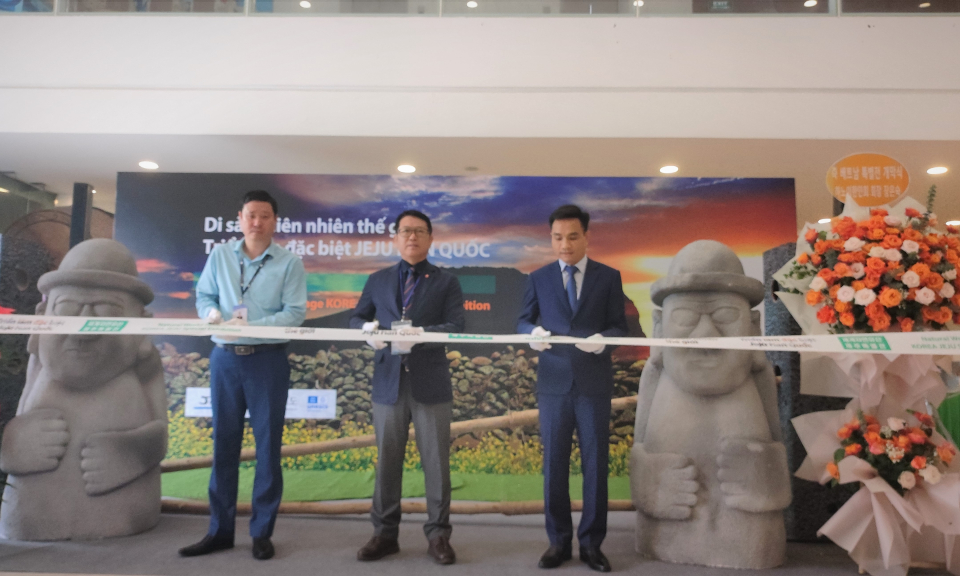 Triển lãm di sản thiên nhiên thế giới đảo Jeju Hàn Quốc tại Hạ Long