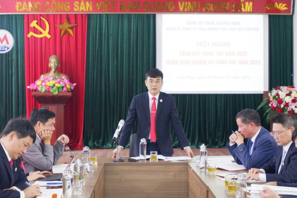 Đảng bộ Công ty công nghiệp Hóa chất mỏ Cẩm Phả triển khai nhiệm vụ công tác năm 2023