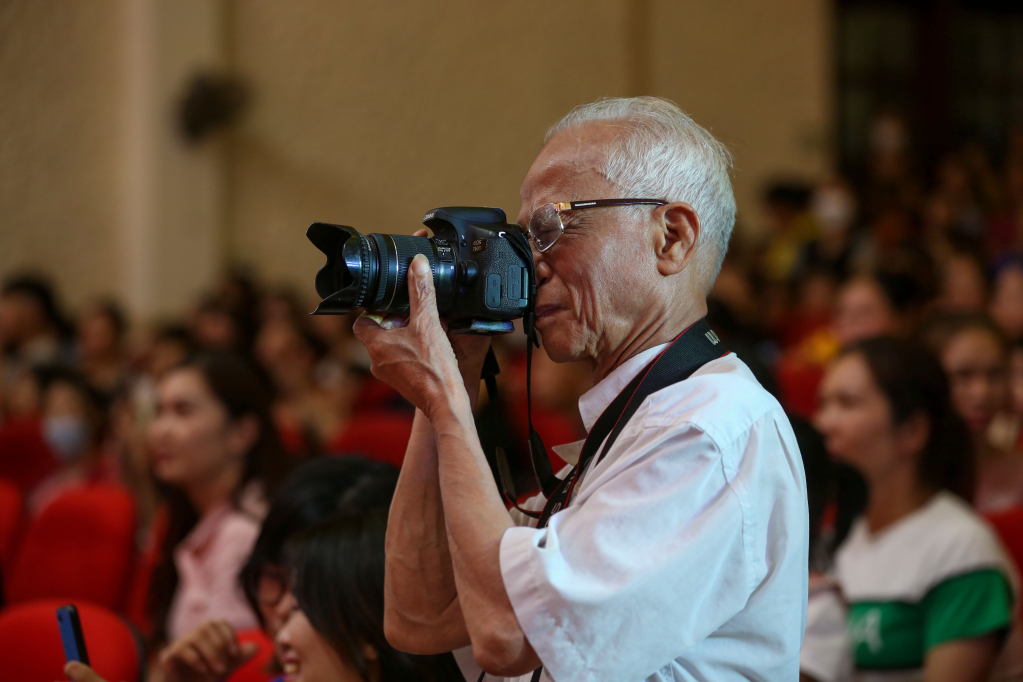 Chân dung lão tướng Đào Xuân Cáp.