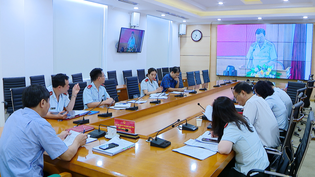 Ủy viên Trung ương Đảng, Tổng TTCP Đoàn Hồng Phong phát biểu chỉ đạo tại hội nghị.