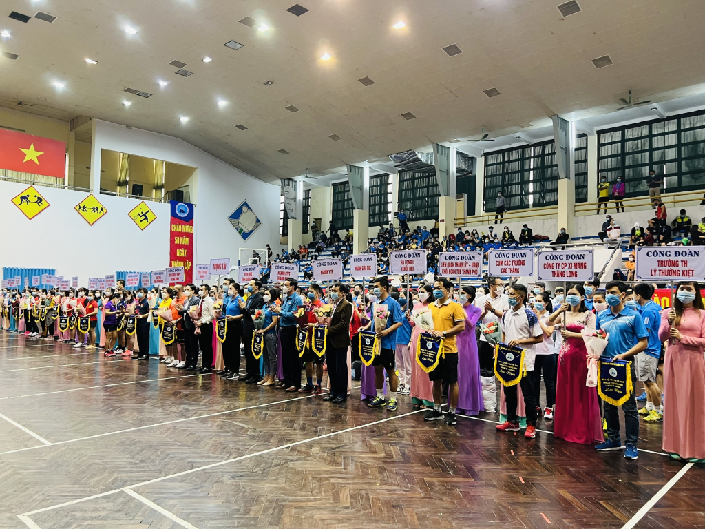 Ngày hội văn hóa thể thao trong CNVCLĐ được tổ chức hàng năm dịp Tháng Công nhân đã mang sức khỏe và tinh thần phấn khởi cho người lao động.