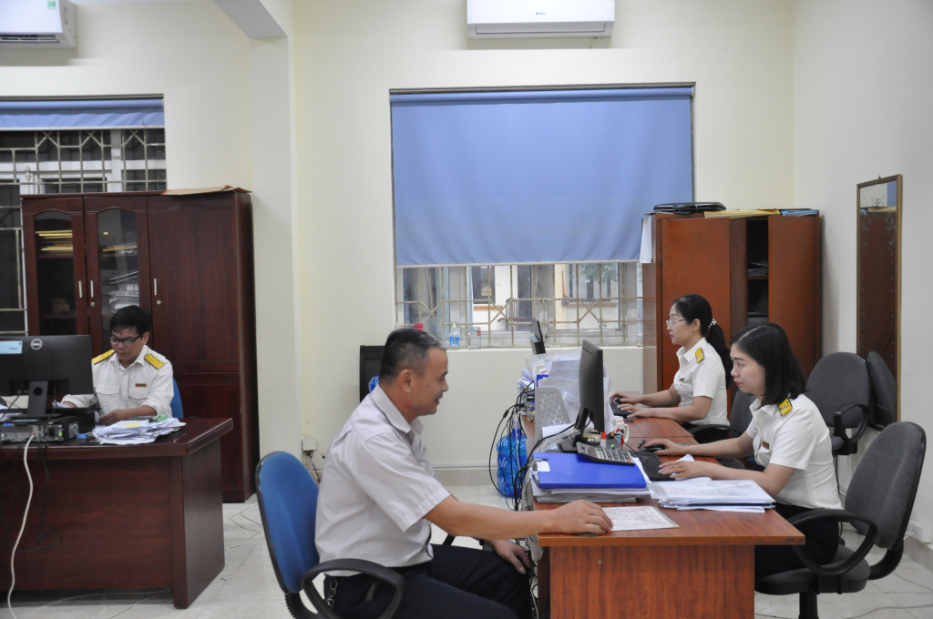 Hộ kinh doanh thực hiện nộp thuế tại Chi cục