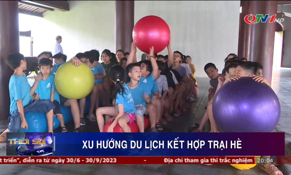 Xu hướng du lịch kết hợp trại hè