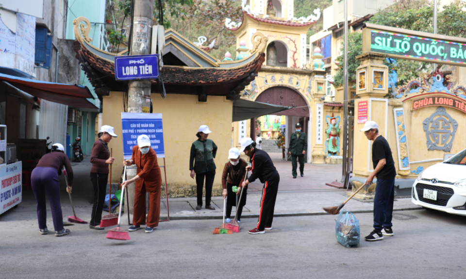 Xây dựng phường đạt chuẩn văn minh đô thị ở Hạ Long