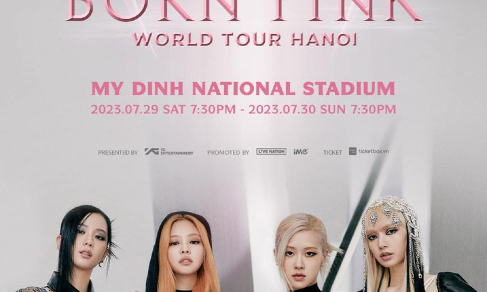Hà Nội chấp thuận cho tổ chức show BLACKPINK vào 29 và 30-7