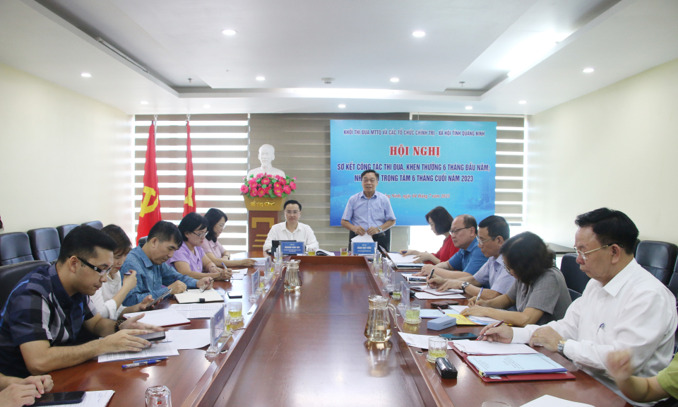 Triển khai công tác thi đua, khen thưởng 6 tháng cuối năm 