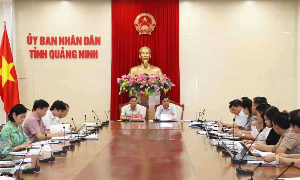 UBND tỉnh nghe báo cáo kết quả triển khai Chương trình mục tiêu quốc gia xây dựng Nông thôn mới