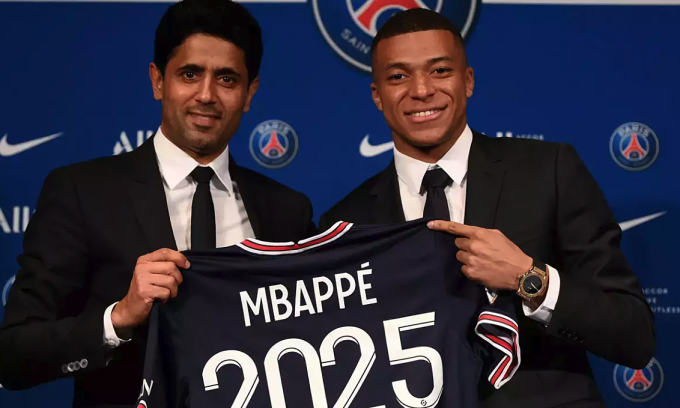 Chủ tịch PSG: 'Mbappe phải ký hợp đồng mới nếu muốn ở lại'