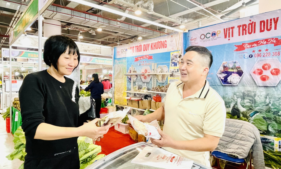 Mở rộng thị trường tiêu thụ sản phẩm OCOP