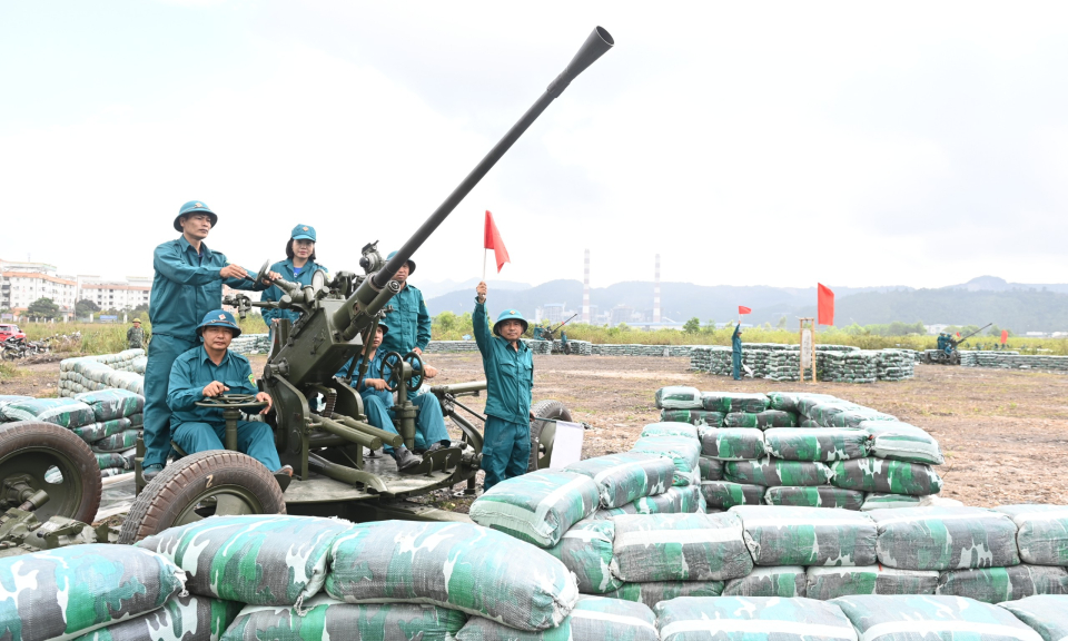 Công ty Tuyển Than Hòn Gai - Vinacomin: Nâng chất lượng huấn luyện lực lượng tự vệ
