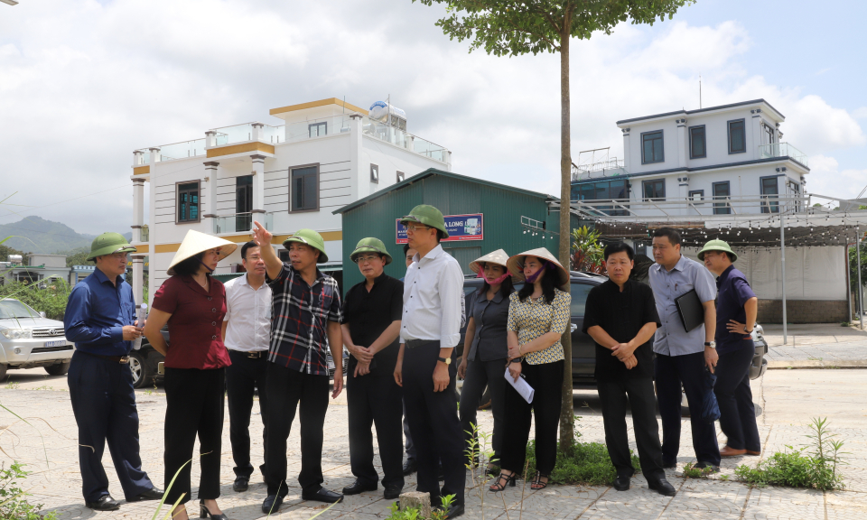 Đoàn giám sát của Ủy ban MTTQ tỉnh làm việc với huyện Bình Liêu