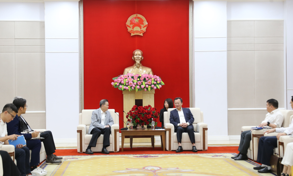 Tỉnh sẽ tạo điều kiện cho Tập đoàn Core Pacific Group đẩy nhanh nghiên cứu đầu tư tại KKT Quảng Yên