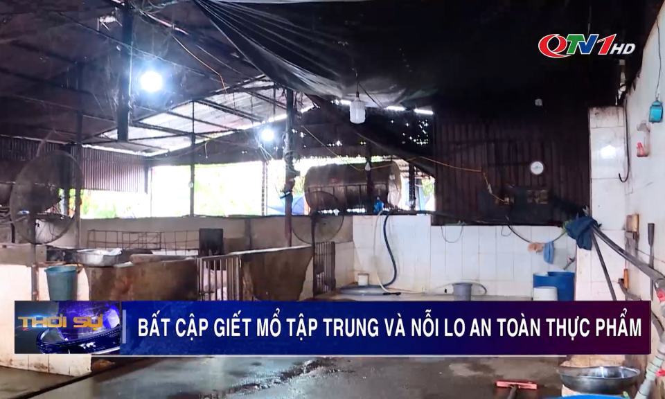 Bất cập giết mổ tập trung và nỗi lo an toàn thực phẩm