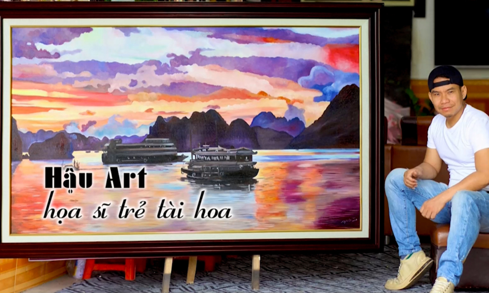 Hậu Art – chàng họa sĩ trẻ tài hoa