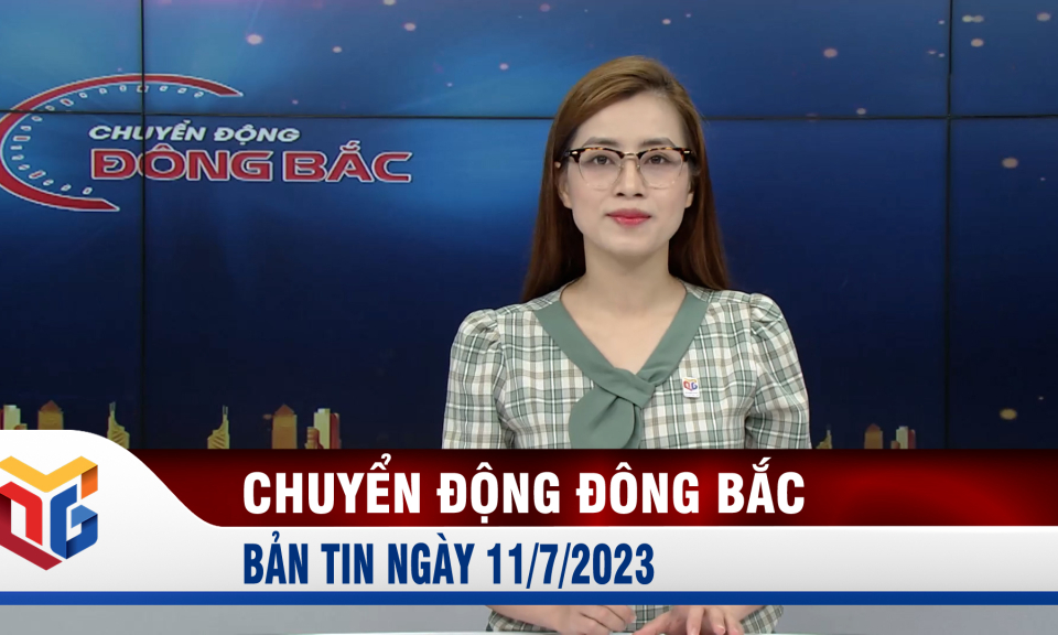 Chuyển động Đông Bắc ngày 11/7/2023