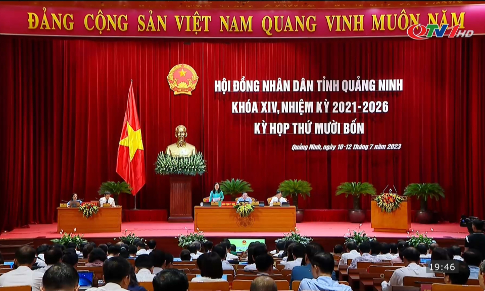 Ngày làm việc thứ hai, Kỳ họp thứ 14, HĐND tỉnh khoá XIV