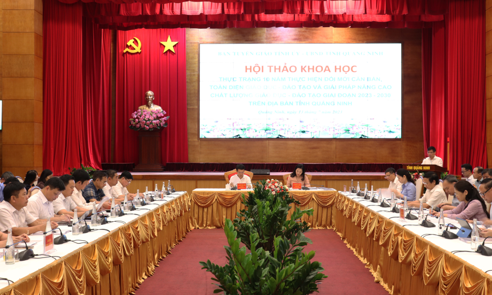 Hội thảo khoa học về Giáo dục và Đào tạo