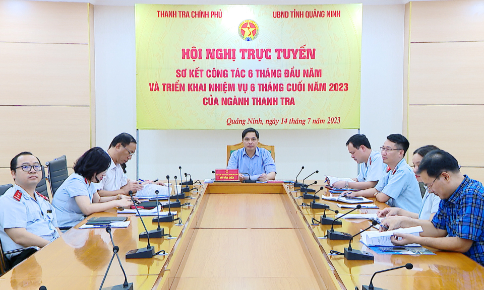 Triển khai công tác thanh tra 6 tháng cuối năm 2023