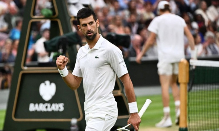 Djokovic lần thứ 5 liên tiếp vào chung kết Wimbledon