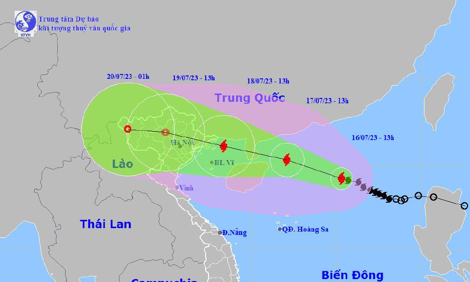 Chủ động, sẵn sàng ứng phó với bão Talim