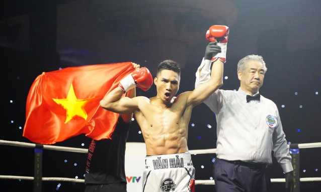 Võ sĩ Nguyễn Văn Hải thắng knock-out chỉ sau 12 giây