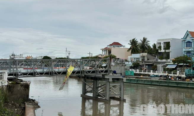 Vụ sập cầu tạm ở Trà Vinh: Chủ đầu tư hứa sửa lại cầu trong 1 tuần