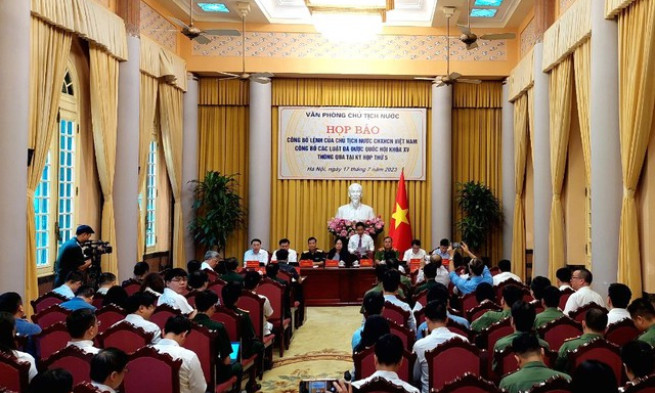 Công bố Lệnh của Chủ tịch nước về 8 luật vừa được Quốc hội thông qua