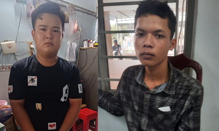 Bắt 2 tên cướp có súng ở địa bàn giáp ranh Long An - Đồng Tháp