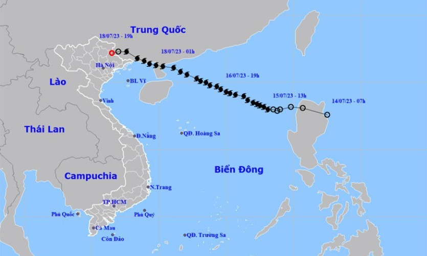 Storm Talim weakens into tropical depression, downpours expected in northern region